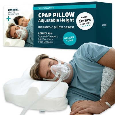 Lunderg CPAP-Kissen für Seitenschläfer   orthopädisch