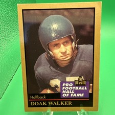 1991 ENOR Pro Football HOF #147 Doak Walker Detroit Lions