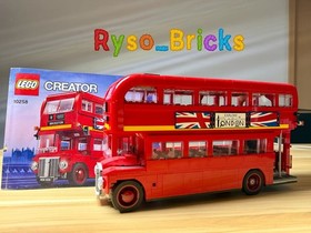 LEGO 10258 London Bus Used Complete w/ Instructions No Box