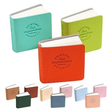 Small Sketch Book Hardback Square Texture Portable Notebook 3x Business Generous