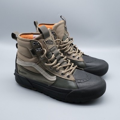 Vans Sk8-Hi GORE-TEX MTE-3 Men's 7.5 Olive Green Khaki Winter Boots