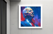Joseph Biden Jr. Pop Art Print | President of America 24x24