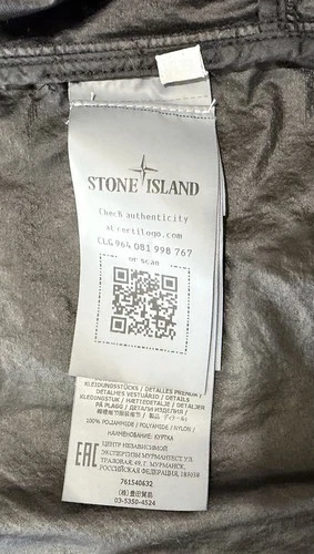 Stone Island Naslan Light Watro Hooded Jacket Black Large 761540632 $1040 image 5