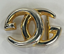 Gucci Double GG Large Gold Tone - Buckle Only