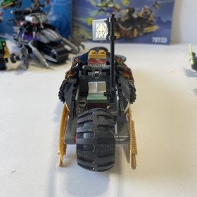 LEGO Ninjago 70733 Blaster Bike & 70722 Overborg attack w/ manual No Minifigures