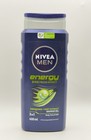 Nivea Men Energy 3in1 Shower Gel 400ml Mint Extract Body Face Hair Wash