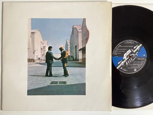 PINK FLOYD wish you were here EMI HARVEST VINYL LP 1975 U.K 1st A1 B3  (L