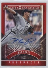 2015 Panini Elite Extra Edition Prospects Auto Max Povse #133 Auto 1fa0