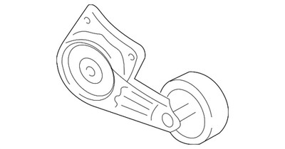 Genuine Ford Accessory Drive Belt Tensioner Assembly 1L2Z-6B209-D