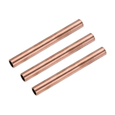 Kupfer Rundrohr 11mm Außendurchmesser 1mm Wand 100mm Hohllänge gerade Rohr Rohr 3 Stück