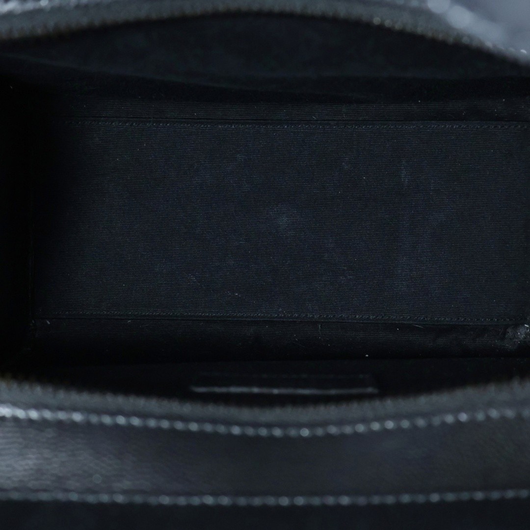 Borsa a mano Saint Laurent Paris Uptown piccola 2 vie tracolla ferramenta nera usata