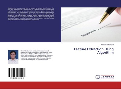 Feature Extraction Using Algorithm Ravikumar Panchal