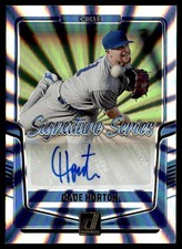 2024 Donruss Signature Series Holo Cade Horton Auto Chicago Cubs #SS-CH