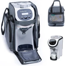 SFYBYHEART Carrying Case Compatible with Baby Brezza Formula Pro Mini Grey 