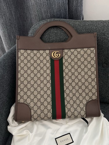 Gucci Ophidia GG medium top handle tote