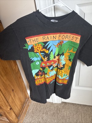 Vintage  The Rain Forest Endangered  Graphic T-Shirt | 90s Wildlife Tee