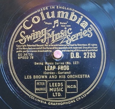 Les Brown 78 RPM / Leap Frog & Triskaidekaphobia (214-0725-AN)