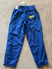 Rare NIKE Youth Blue Joggers Track Pants Loose Fit Size X-Large NWT
