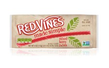 Mixed Berry Licorice Twists - Soft & Chewy Candy, 4oz Tray (12 Pack)