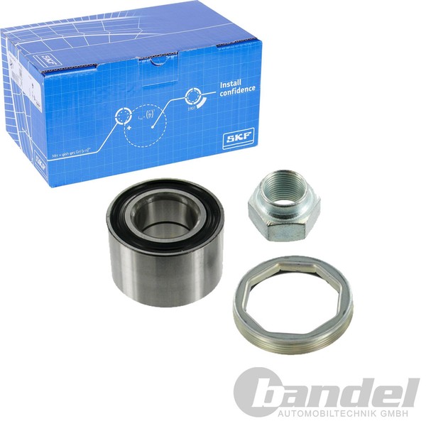 SKF Radlagersatz Vorne Passend FüR Fiat Fiorino UNO X 1/9 127 128 Seat Fura-image