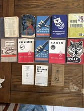 Vintage Lot Not Scout Handbooks 