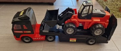 LKW-Tieflader und Radlader Set