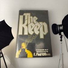The Keep – F. Paul Wilson – 1981 First Edition HCDJ $12.95 Unclipped Horror 1th