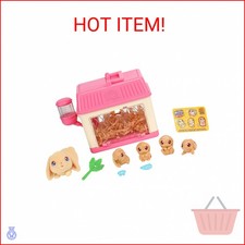Little Live Pets Lil Baby Bunny Playset Pack, Mama Surprise Bunny Family Collect