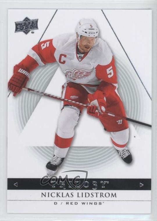 2013-14 Upper Deck Trilogy Nicklas Lidstrom #34 HOF 0a1