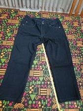 Bandolino Jeans Women's Size 8 Missy Black Five Pockets Tatyana Style Stretch
