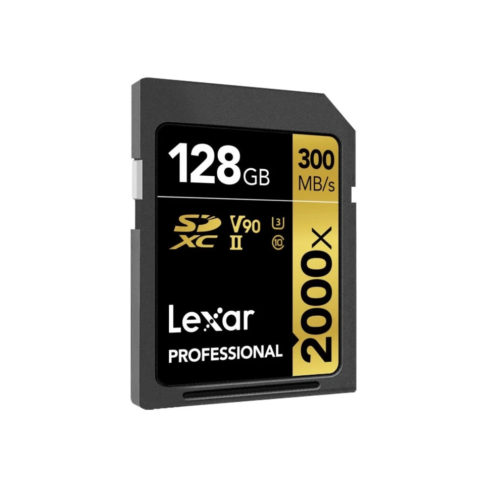 Lexar Professional 128GB SDXC Memory Card (2-Pack) Bundle with Card Reader - Image 3 of 4