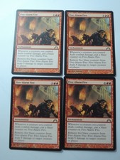 MTG - 4x Five-Alarm Fire - Gatecrash - (GTC) - NM - (Set of 4/Playset)