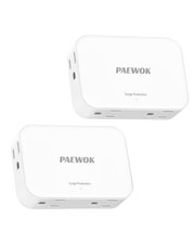 Outlet Extender with 360 Rotating Plug, 4 AC Multi Plug Wall Outlets Splitte...