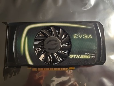 eVGA GeForce GTX 550 Ti, 2gb, 2x DVI, 1x mini HDMI, Tested