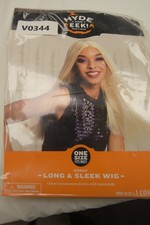 Hyde and Eek, Adult  Long Sleek Wig, Size One-Size, New