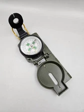 Compass Lensatic Versatile Military Style Hiking  Survival Army Green Compass