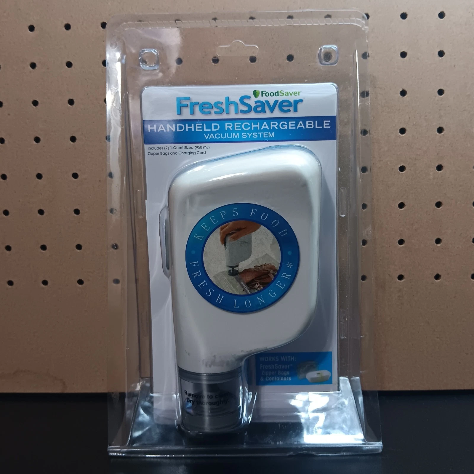 Food Saver FreshSaver Handheld Rechargeable Vacuum Sealer System New Sealed
Opens in a new window or