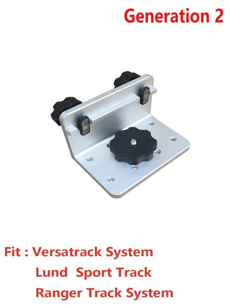 Boat Rail Mount Universal Aluminum Downrigger Bracket Fits Lund