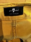 Seven for all mankind ladies size 24 mustard skinny stretch jeans pants — photo 5