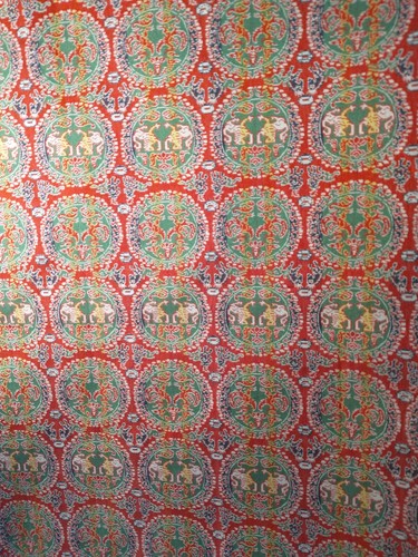 Suzaki 100 % Silk Table Runner Tiger Phoenix 19a St - Picture 6 of 10