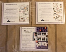 Creative Memories MARINE FUN, SEASONS CELEBRATIONS or SIGHTSEEING EURO Stickers