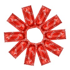 100Pcs Size Ultra Thin Latex Condom Men Products Tight Condoms 52mm Spike USA