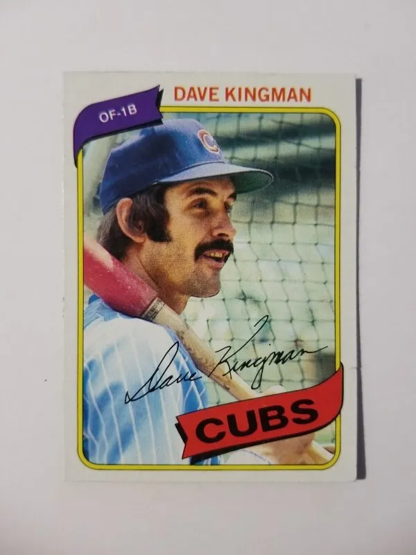 dave kingman baseball card
