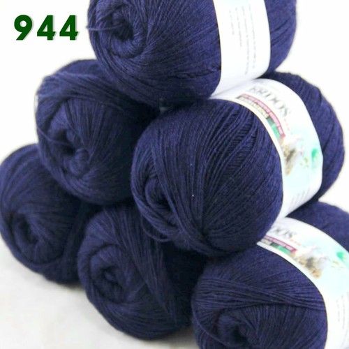 Sale New 6Skeinsx50g Soft Acrylic Wool Cashmere Hand Knit Shawl Crochet Yarn - Picture 88 of 89