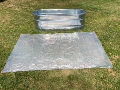 160gal Stock Tank Liners (10 Liners / 2 Elastic Bands)