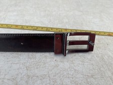 REVERSIBLE BROWN OR BLACK 37 1/2- 42" TOTAL LENGTH 45" BELT 35