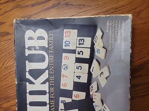 The Original Rummikub Tile Game No. 400 Pressman 1990 Vintage COMPLETE READ - Picture 8 of 23