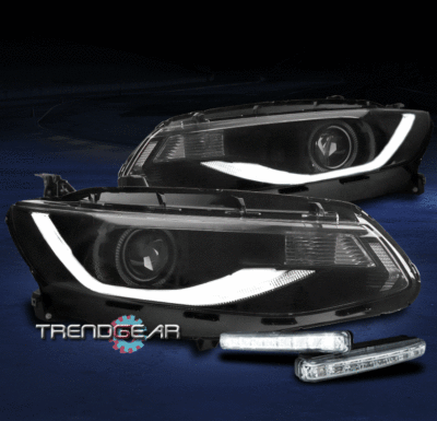 FOR 2016 2017 2018 CHEVY MALIBU LED BLACK PROJECTOR HEADLIGHTS LAMP W DRL SIGNAL