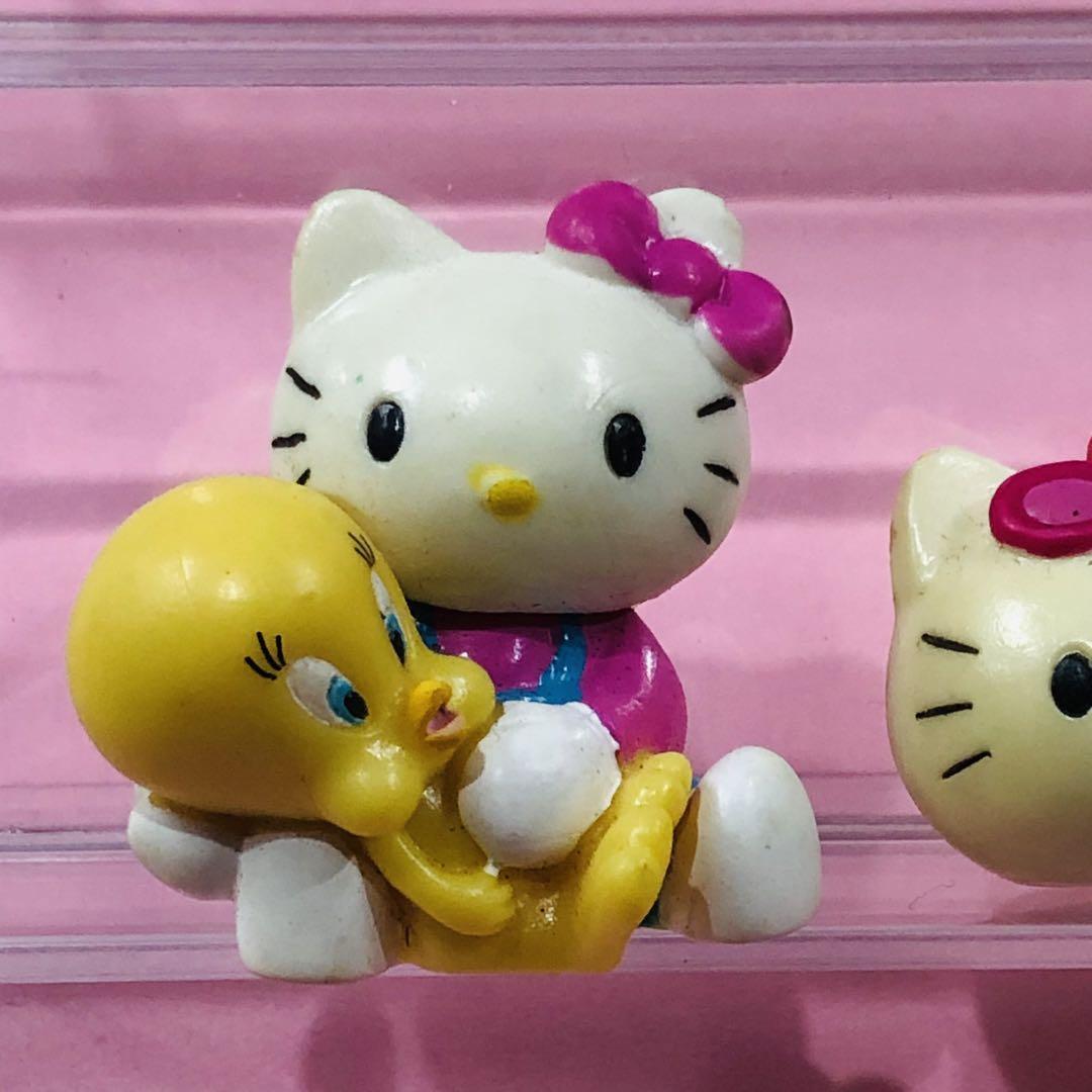 Hello Kitty x Tweety Collaboration Mini Mascot Figure Set of 3