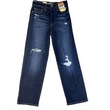 Levi's  Women's Ultra-High Rise Ribcage Straight Jeans 24/27